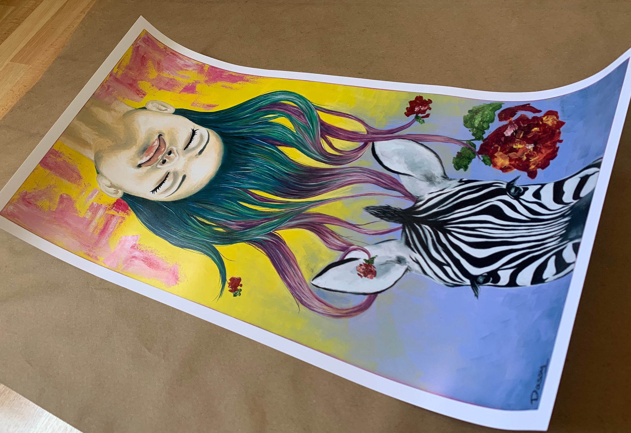 「Day Dream Screen Print」 Day dream